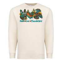 Sandshell peace love thunderbird Premium Sweatshirt - OliviaCreatesArt