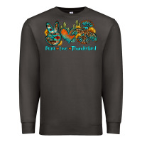 Smoke peace love thunderbird Premium Sweatshirt - OliviaCreatesArt