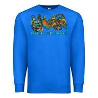 True Royal peace love thunderbird Premium Sweatshirt - OliviaCreatesArt