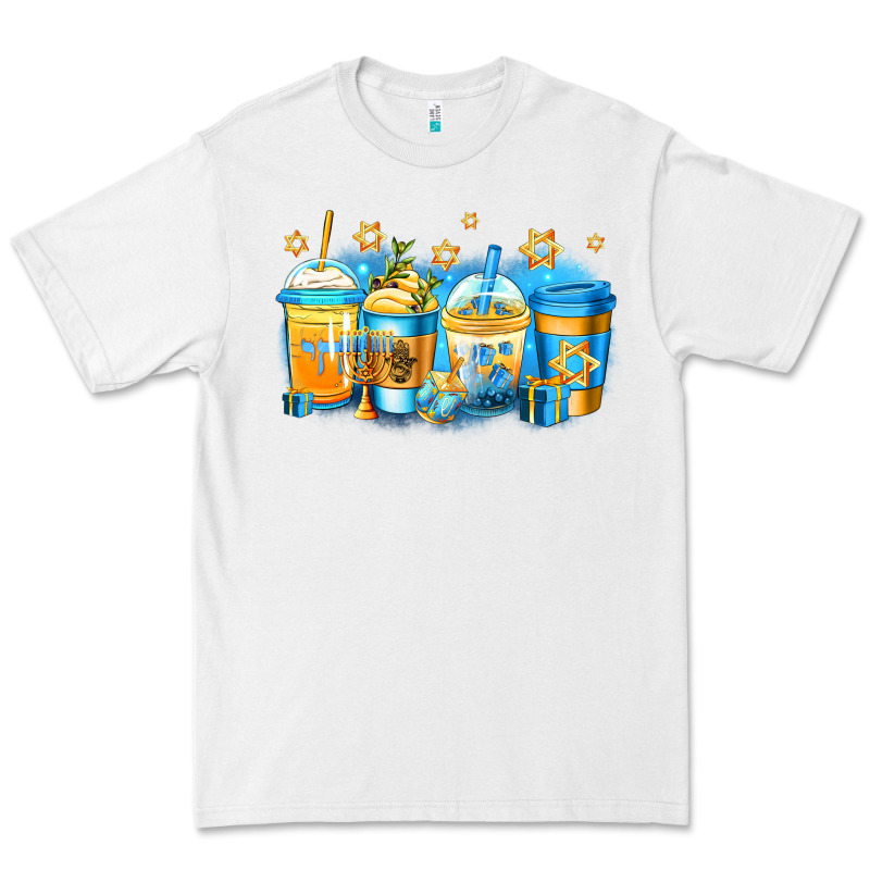 Hanukkah Coffee Premium Tee by Jasminsmagicworld | Teevron