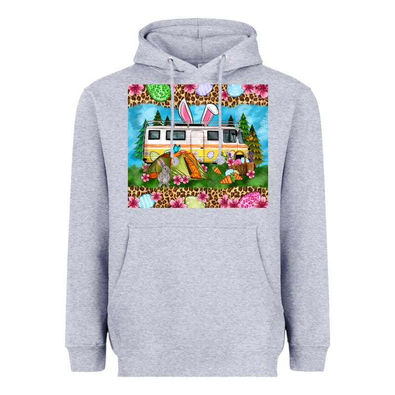 Easter Day Camping Heavyweight Hoodie by OliviaCreatesArt | Teevron
