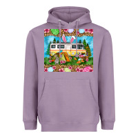 Lavender Easter Day camping Heavyweight Hoodie - OliviaCreatesArt