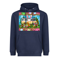 Navy Easter Day camping Heavyweight Hoodie - OliviaCreatesArt