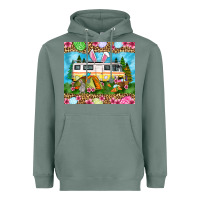 Sage Easter Day camping Heavyweight Hoodie - OliviaCreatesArt