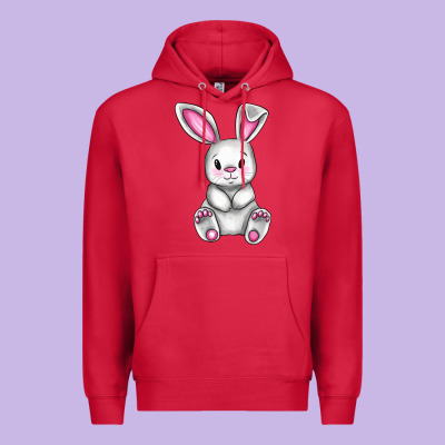 Cute Bunny Easter Premium Hoodie Designed By Cowgirlartshop