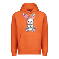 Carrot Cute bunny Easter Premium Hoodie - CowGirlArtShop