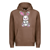 Chestnut Cute bunny Easter Premium Hoodie - CowGirlArtShop