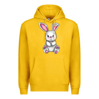 Lemon Cute bunny Easter Premium Hoodie - CowGirlArtShop