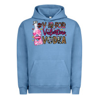 V Is For Valentine Vodka Urban Hoodie | Teevron