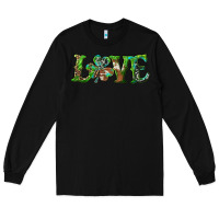 Black love with shamrock Long Sleeve Tee - RanaPortraitStore