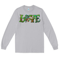 Moon Dust love with shamrock Long Sleeve Tee - RanaPortraitStore