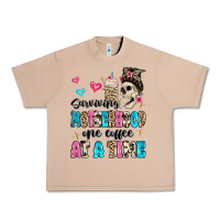Burro surviving motherhood one coffee at a time Urban Heavy Tee - MaliasSmallBusiness
