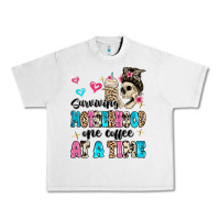 Lunar Rock surviving motherhood one coffee at a time Urban Heavy Tee - MaliasSmallBusiness