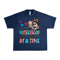 Navy surviving motherhood one coffee at a time Urban Heavy Tee - MaliasSmallBusiness