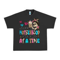 Pigment Black surviving motherhood one coffee at a time Urban Heavy Tee - MaliasSmallBusiness