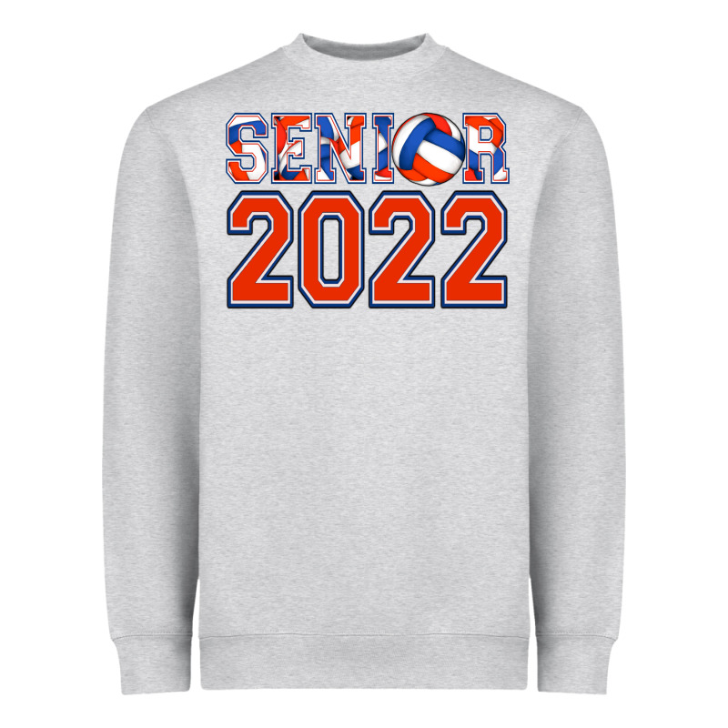 Senior Volleyball Custom Heavyweight Sweatshirt by Jasminsmagicworld | Teevron