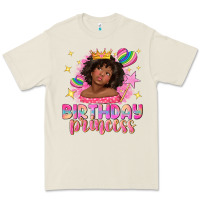 Bone birthday princess with afro girl Premium Tee - NancyCooperArtShop