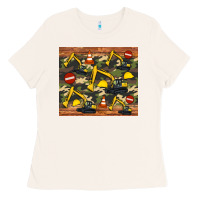 Bone excavator camouflage Ladies Tee - Artiststas