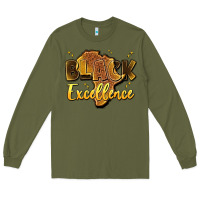 Army Green black excellence Long Sleeve Tee - Artiststas