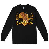 Black black excellence Long Sleeve Tee - Artiststas