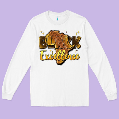 Black Excellence Long Sleeve Tee Designed By Artiststas