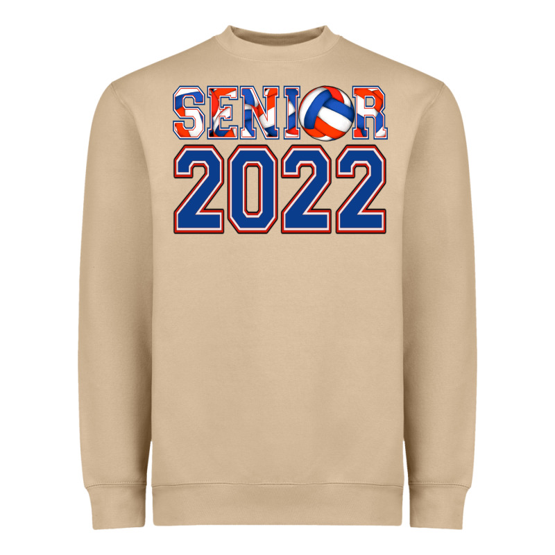 Senior Volleyball Custom Heavyweight Sweatshirt by Jasminsmagicworld | Teevron