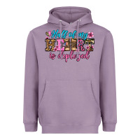 Lavender half of my haert is deployed olivia Heavyweight Hoodie - OliviaCreatesArt