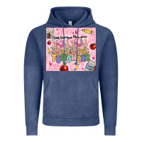 Vintage Denim teachers teach them love them grow Vintage Hoodie - MaliasSmallBusiness