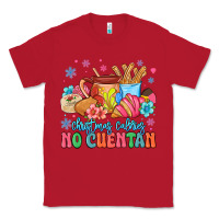 Red christmas calories no cuentan mexican Classic Tee - MaliasSmallBusiness