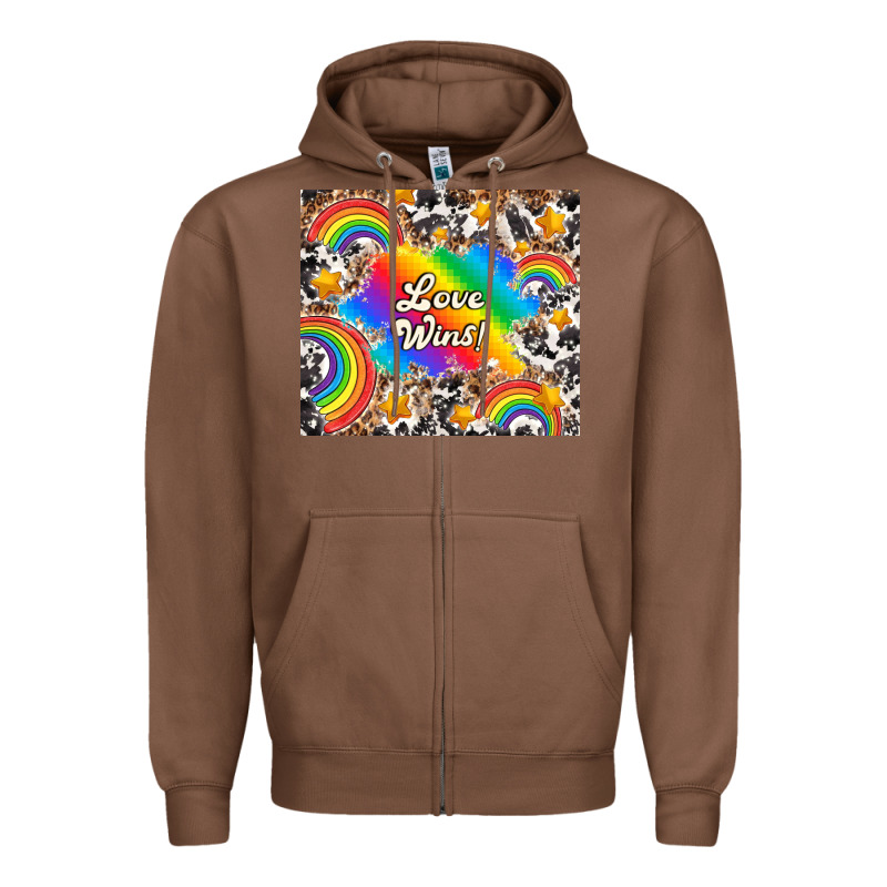 Love Wins Zipper Hoodie by TumblerDesignByShophia | Teevron