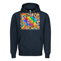 Navy love wins Zipper Hoodie - TumblerDesignByShophia