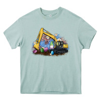 Arona easter excavator gnome egg leopard Heavy Core Tee - Artiststas