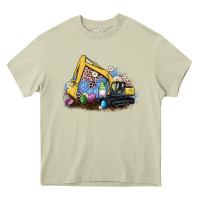 Mossy easter excavator gnome egg leopard Heavy Core Tee - Artiststas