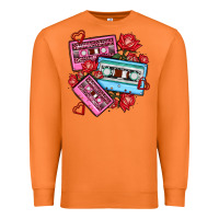 Carrot valentines day casette olivia Premium Sweatshirt - OliviaCreatesArt