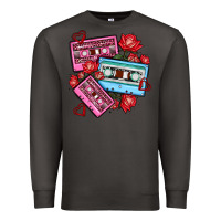 Smoke valentines day casette olivia Premium Sweatshirt - OliviaCreatesArt