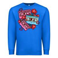 True Royal valentines day casette olivia Premium Sweatshirt - OliviaCreatesArt