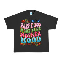 Pigment Black ain't no hood like mother hood Urban Heavy Tee - JahusDesignShop
