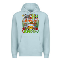 Blue Mist Nacho average bus driver Mexico Premium Hoodie - HowdyJamesFarm