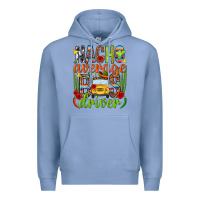 Colony Blue Nacho average bus driver Mexico Premium Hoodie - HowdyJamesFarm