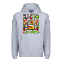 Heather Grey Nacho average bus driver Mexico Premium Hoodie - HowdyJamesFarm