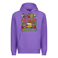 Purple Nacho average bus driver Mexico Premium Hoodie - HowdyJamesFarm