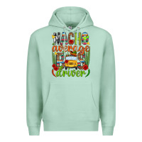 Seafoam Nacho average bus driver Mexico Premium Hoodie - HowdyJamesFarm