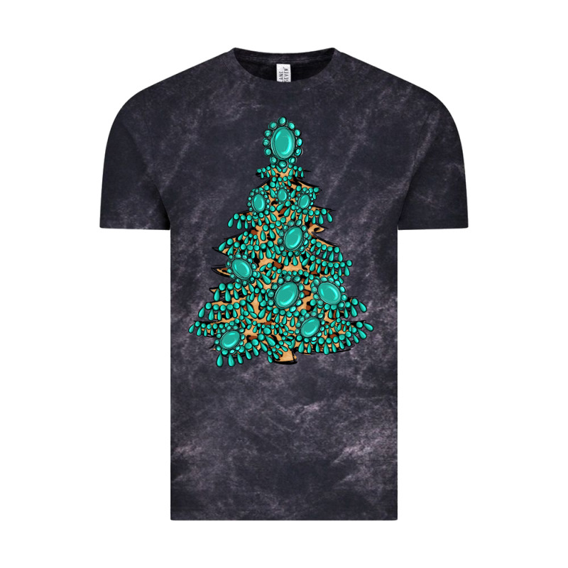 Christmas Tree With Gemstones Vintage Tee by MaliasSmallBusiness | Teevron