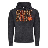 Vintage Black game day basketball Vintage Hoodie - MaliasSmallBusiness