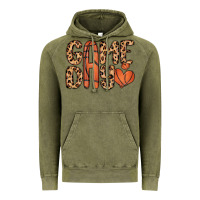Vintage Olive game day basketball Vintage Hoodie - MaliasSmallBusiness