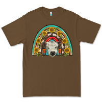 Cacao scottish white calf  rainbow Premium Tee - BarkalooDesign