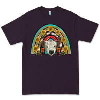 Plum scottish white calf  rainbow Premium Tee - BarkalooDesign