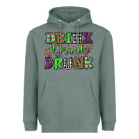 Sage drink drank drunk mardi gras olivia Heavyweight Hoodie - OliviaCreatesArt