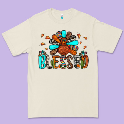 Blessed Turkey Premium Tee Designed By Jahusdesignshop