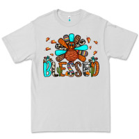 Dove Grey blessed turkey Premium Tee - JahusDesignShop